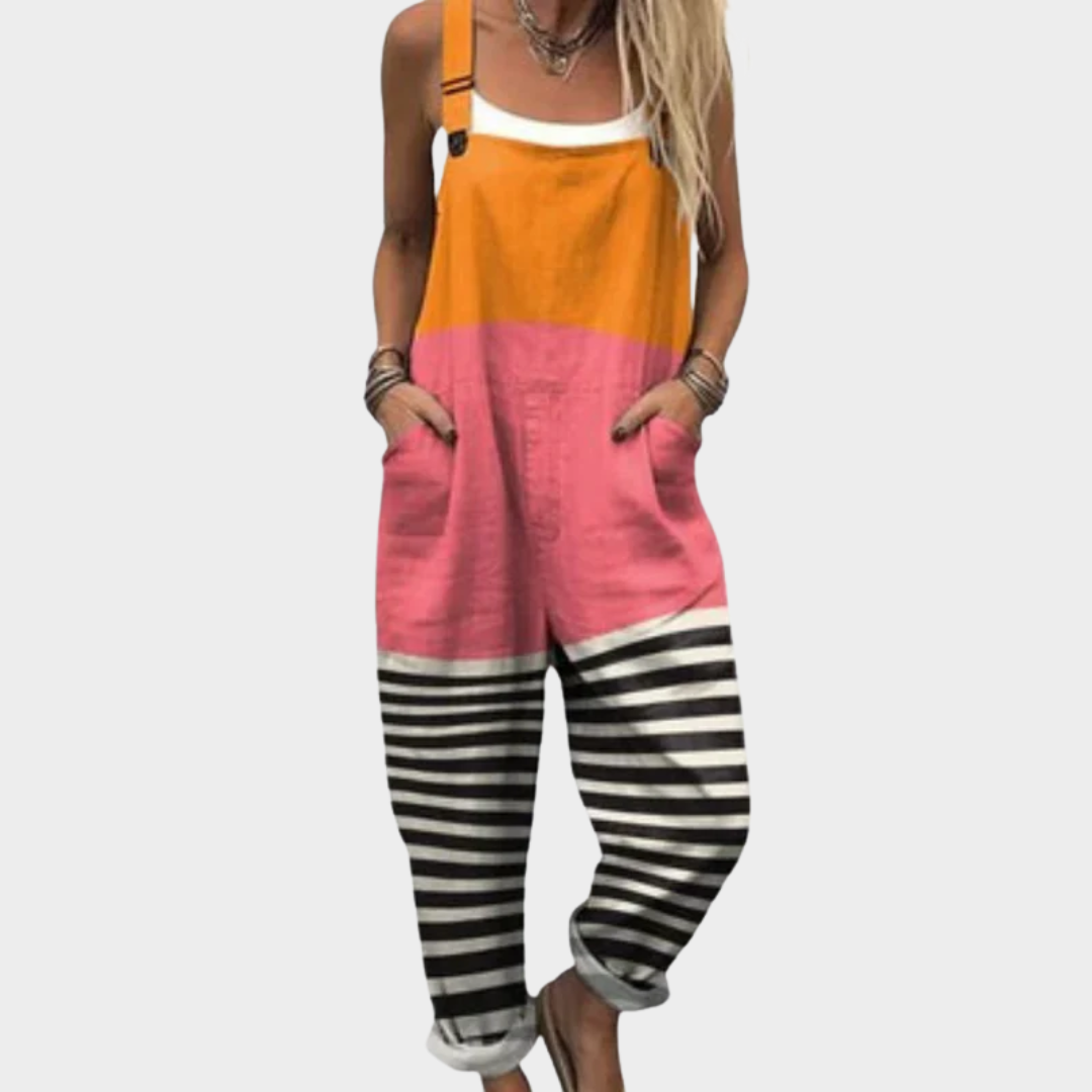 Sanne - Jumpsuit med Blomsterprint
