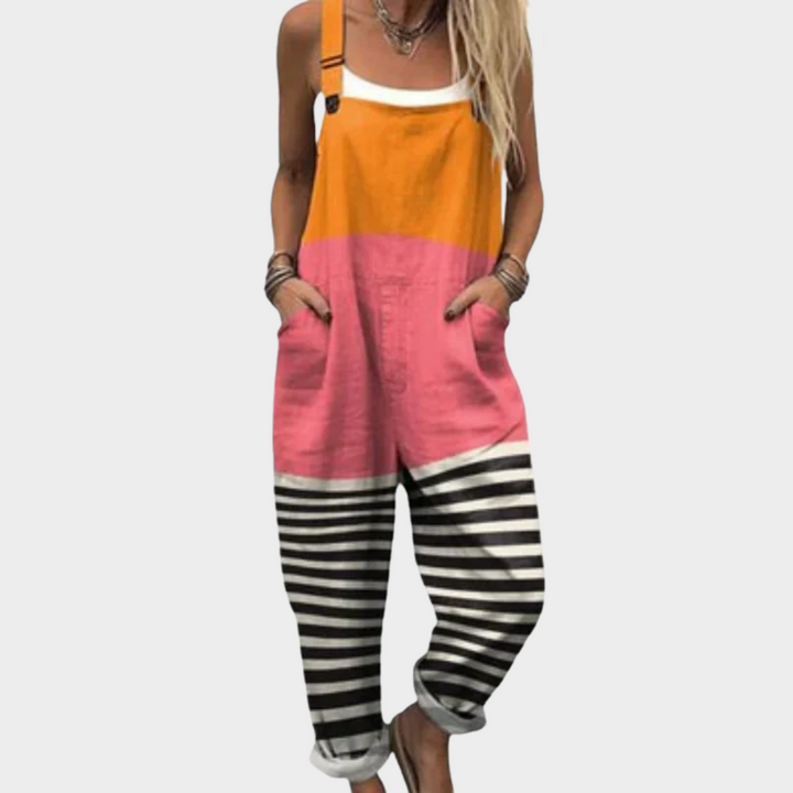 Sanne - Jumpsuit med Blomsterprint