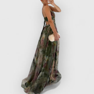 Verity™ | Maxikjole med blomsterprint