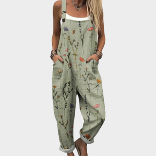Sanne - Jumpsuit med Blomsterprint