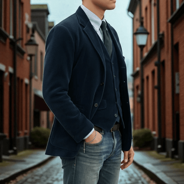 Steffen™ | 2-delt sett: blazer og gilet