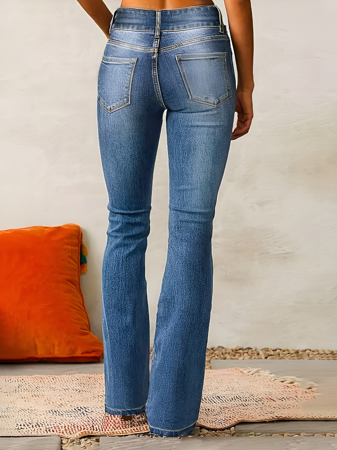 Alana™ | High Waist Flared Jeans med høy midje