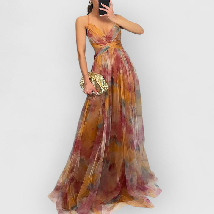 Verity™ | Maxikjole med blomsterprint