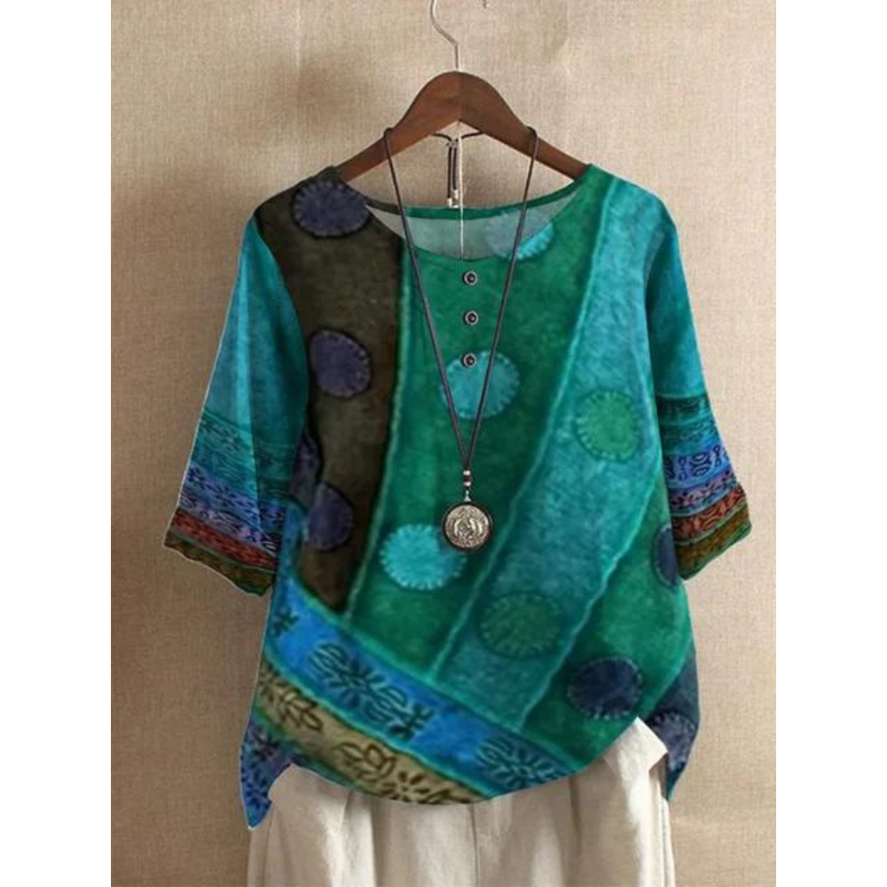 Valarie™ - Top Bohemisk Colorato