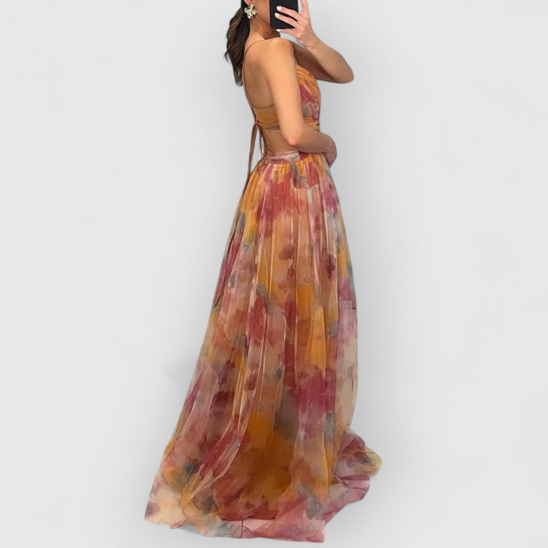 Verity™ | Maxikjole med blomsterprint