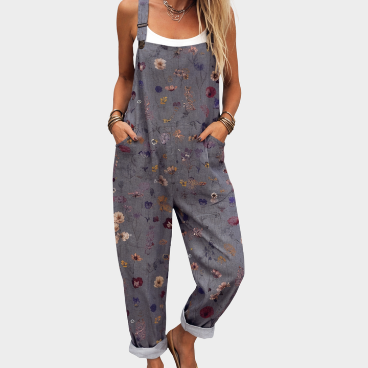 Sanne - Jumpsuit med Blomsterprint