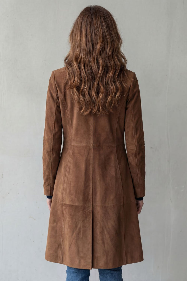 Disa | Vintage mocka finish – Lang kåpe