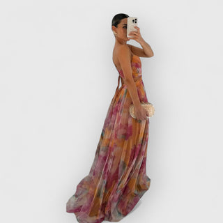 Verity™ | Maxikjole med blomsterprint