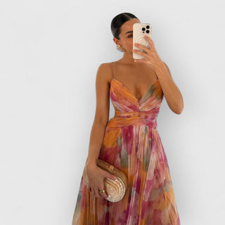 Verity™ | Maxikjole med blomsterprint