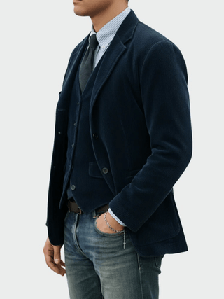 Steffen™ | 2-delt sett: blazer og gilet
