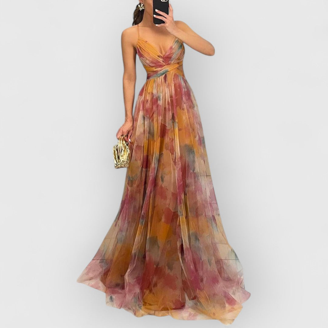 Verity™ | Maxikjole med blomsterprint