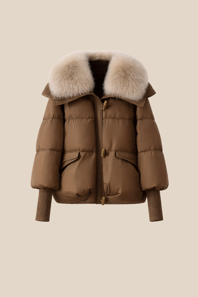 Nora - Faux Fur Puffer Jacket