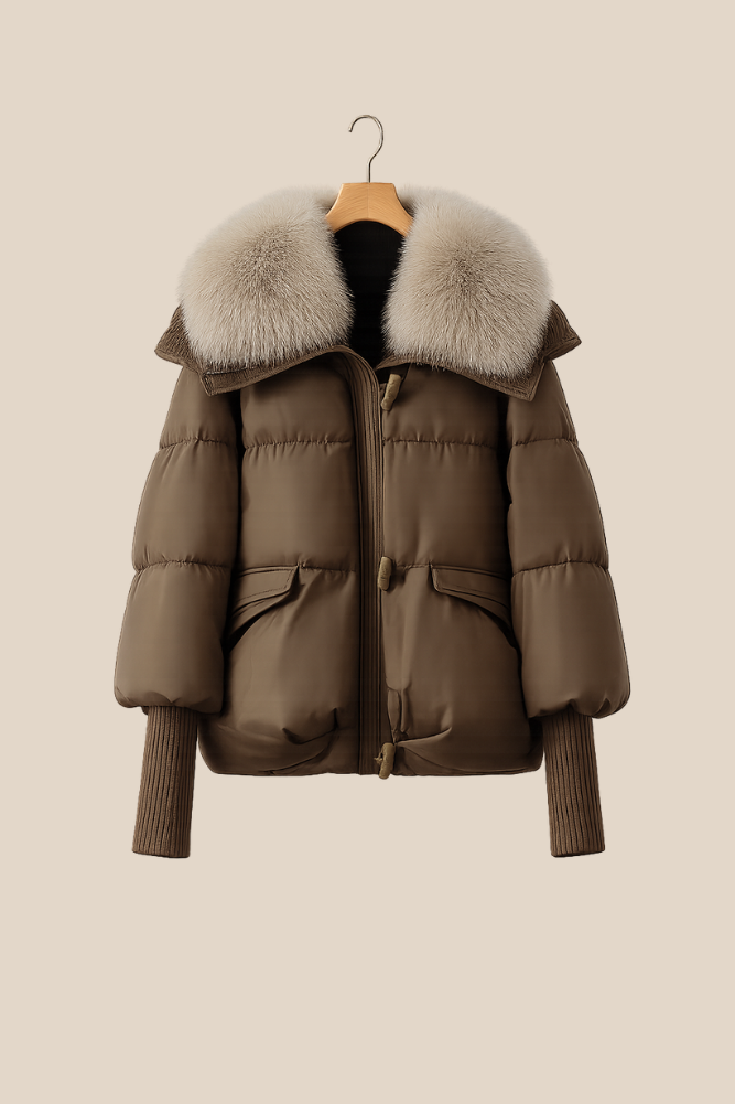 Nora - Faux Fur Puffer Jacket