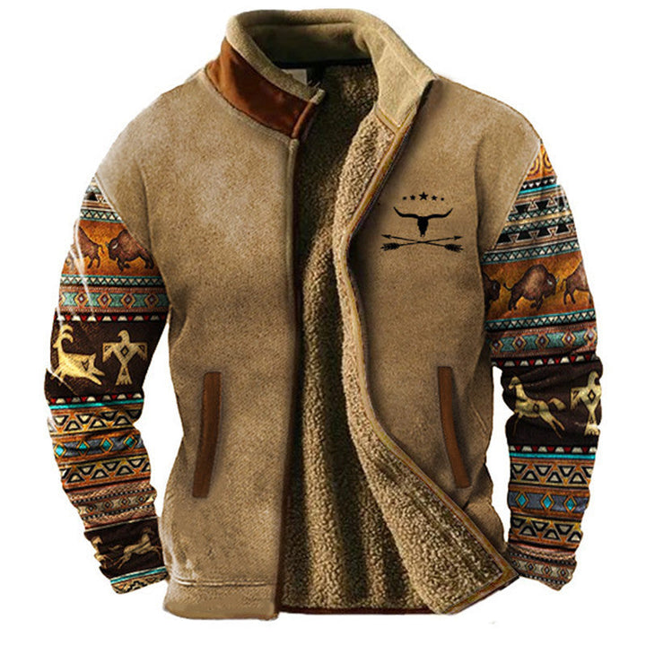 Savrani™ | Herre Casual Fleece Jakke