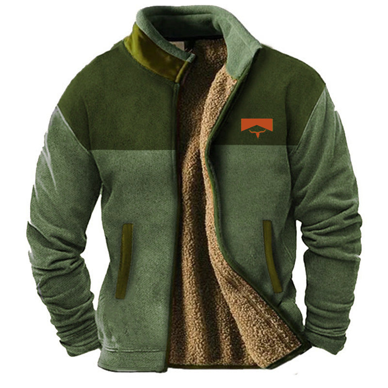 Savrani™ | Herre Casual Fleece Jakke
