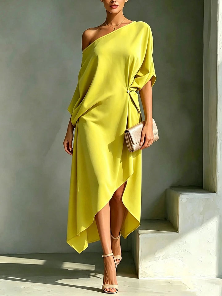 Camila – Asymmetrisk elegant kjole