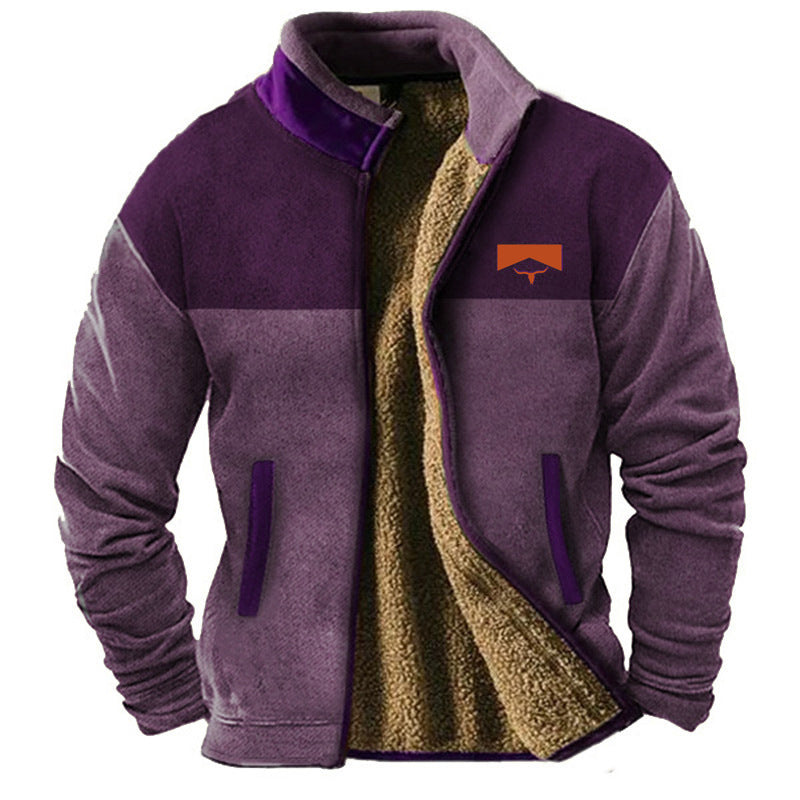Savrani™ | Herre Casual Fleece Jakke
