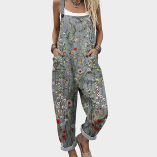 Sanne - Jumpsuit med Blomsterprint