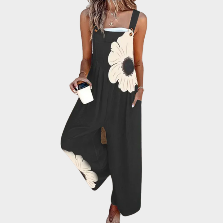 Sanne - Jumpsuit med Blomsterprint