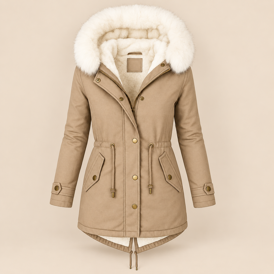 Albane | Elegant Lang Vinterparka
