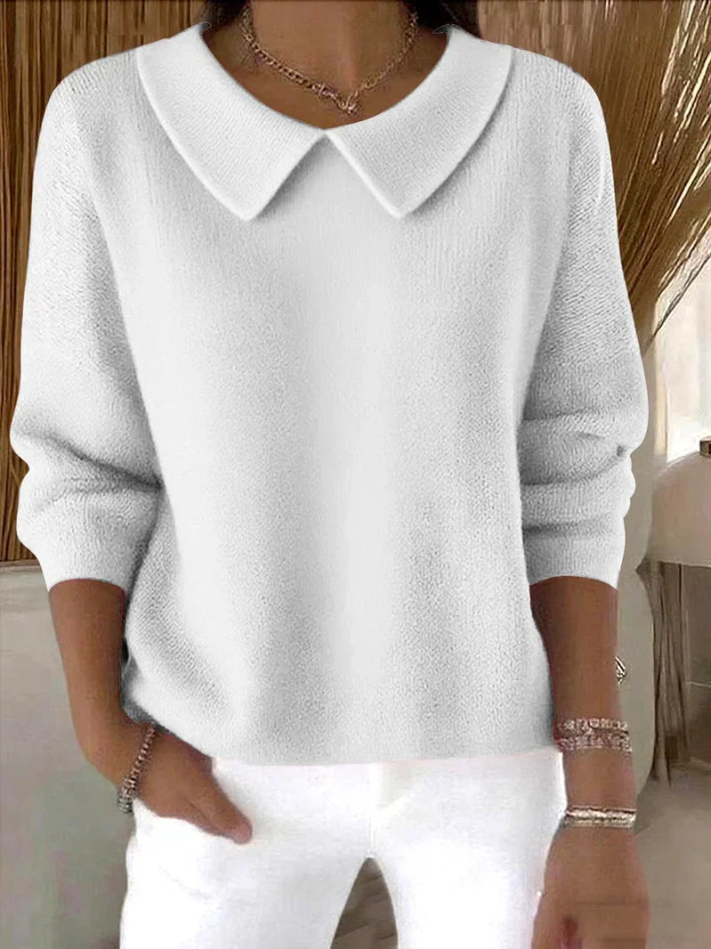 Bellamy™ | Elegant myk genser med krage
