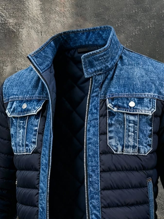 Stian | Denimjakke med Komfortabel Passform