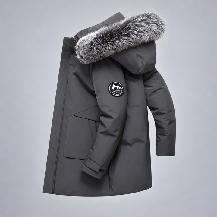 Melania | Parka Lang med Avtagbar Hette