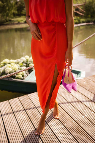 Solea™ — Sommer Midi Kjole | Bless
