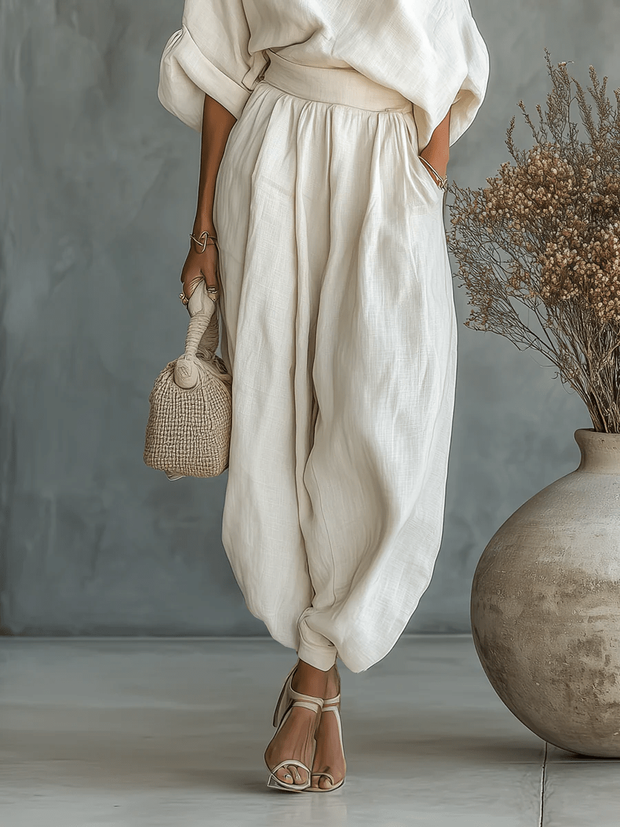 Mila™ | To-delt sett med bardot-hals
