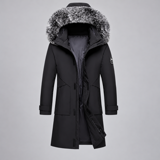 Melania | Parka Lang med Avtagbar Hette