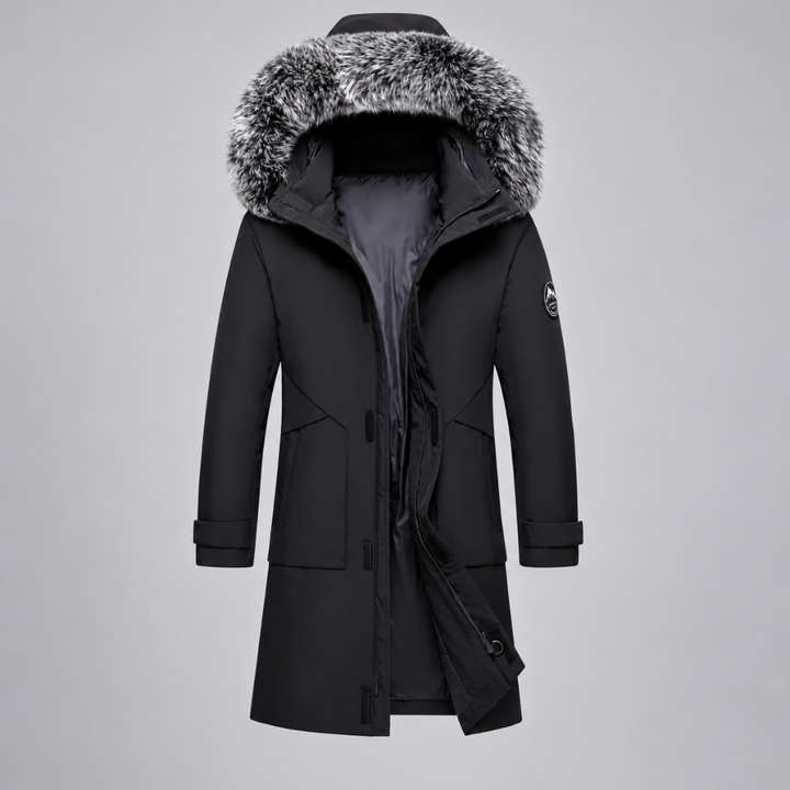 Melania | Parka Lang med Avtagbar Hette