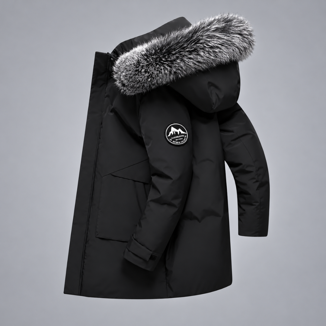 Melania | Parka Lang med Avtagbar Hette