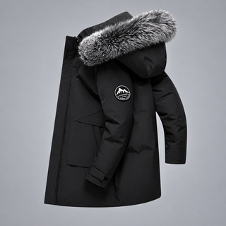 Melania | Parka Lang med Avtagbar Hette